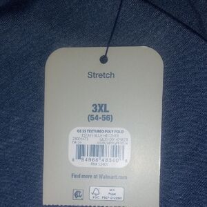 George Dark Blue Textured Polo